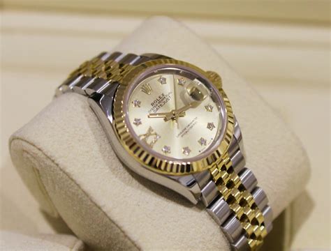 rolex datejust စိန္